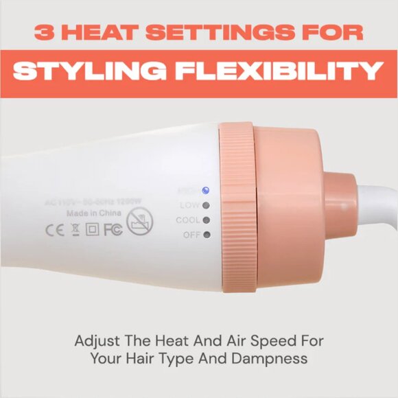 INSERT BLOWOUT HERE HAIR DRYER BRUSH *NEW* - Picture 5 of 7